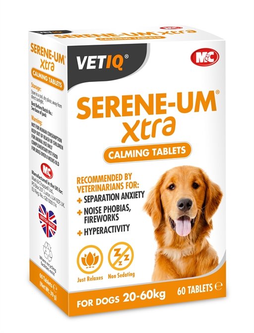 VetIQ® Serene-UM Xtra Beroligende tabletter til hund |